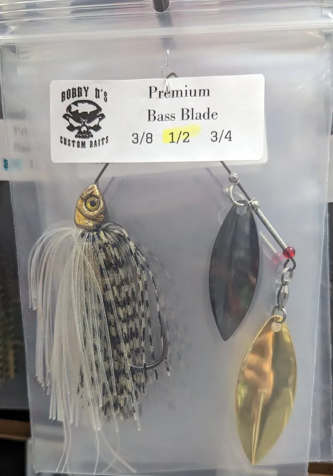 BOBBY D PREMIUM BASS BLADE SPINNERBAITS