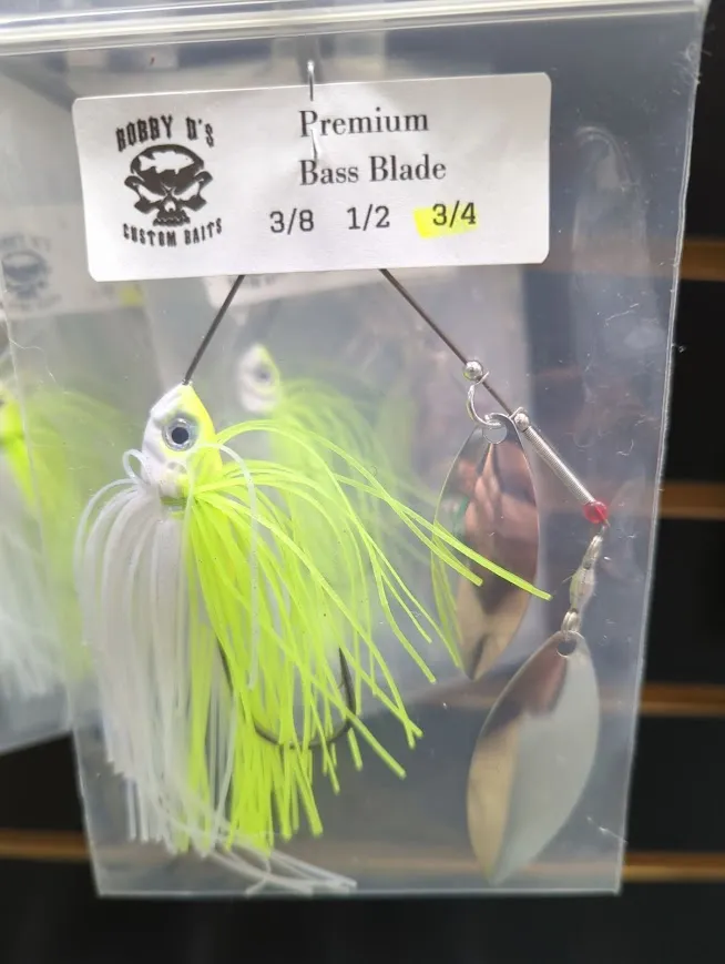 BOBBY D PREMIUM BASS BLADE SPINNERBAITS