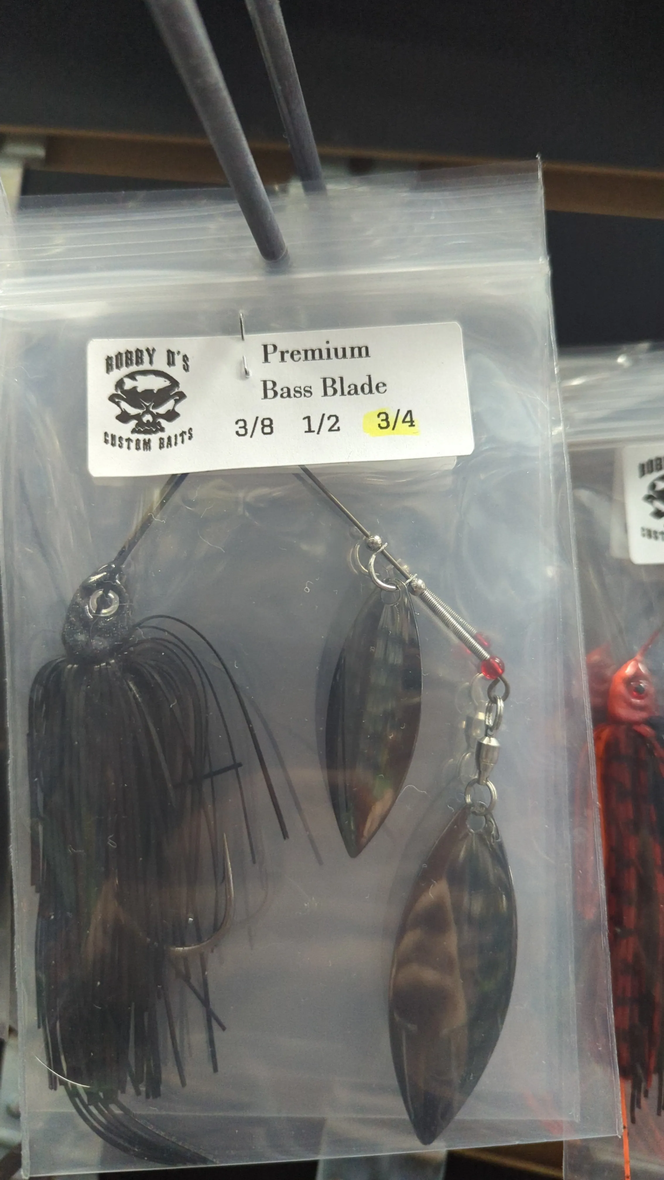 BOBBY D PREMIUM BASS BLADE SPINNERBAITS