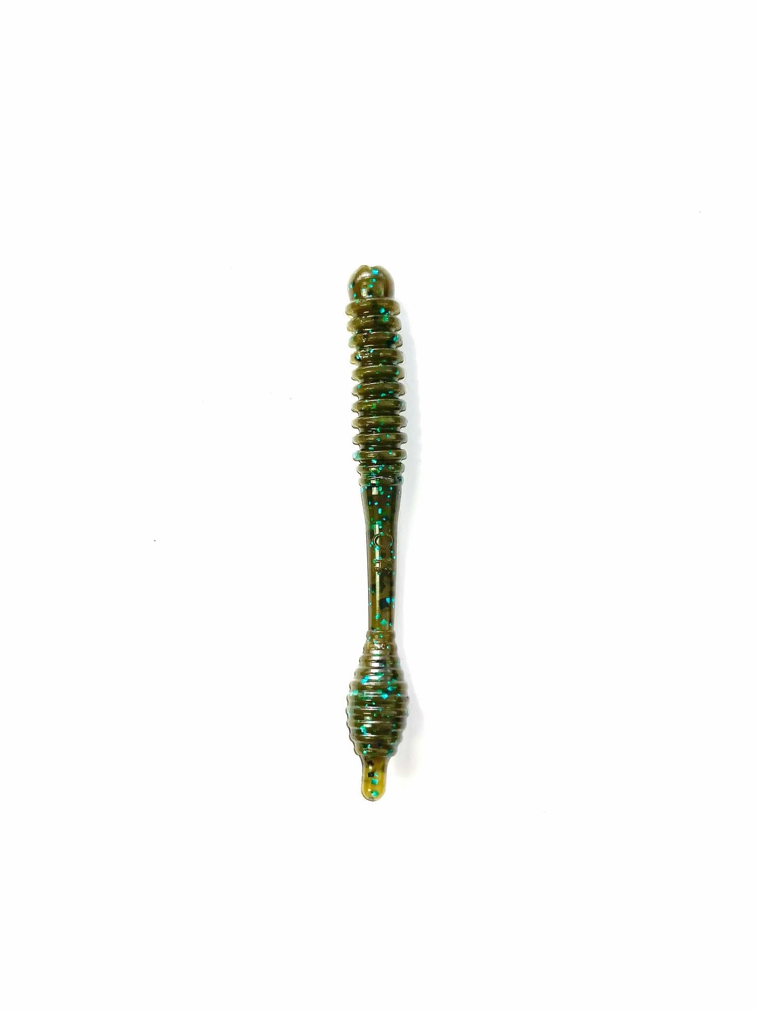 Crock O Gator 3" Shortie Ned Worm (10 Pk)