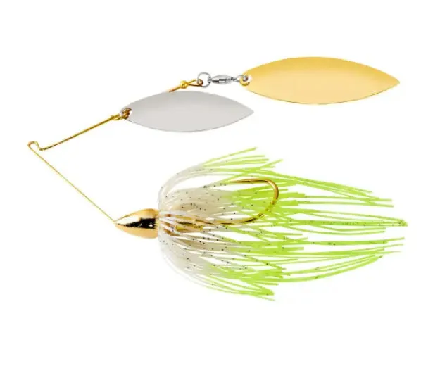 War Eagle Double Willow Blade Spinnerbaits Gold Frame