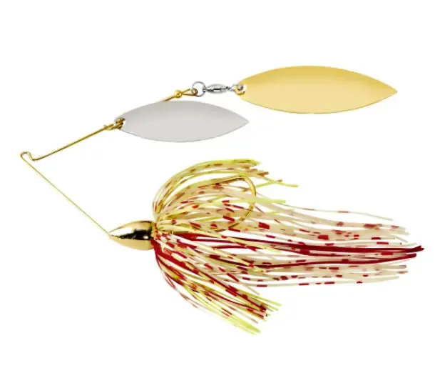 War Eagle Double Willow Blade Spinnerbaits Gold Frame