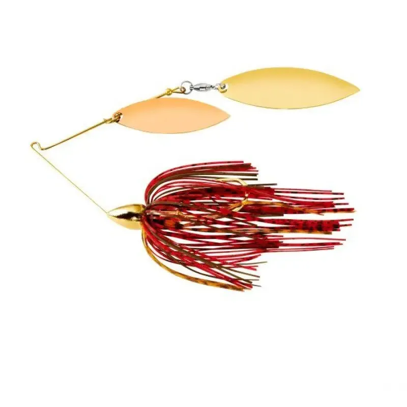 War Eagle Double Willow Blade Spinnerbaits Gold Frame