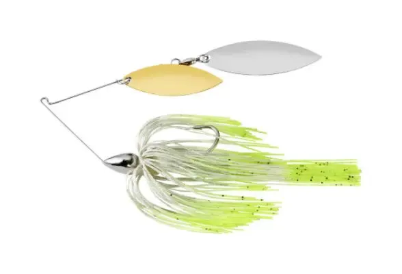 War Eagle Double Willow Blade Spinnerbaits Gold Frame