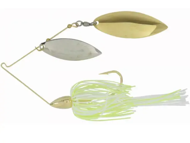 War Eagle Double Willow Blade Spinnerbaits Gold Frame