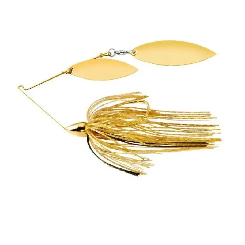 War Eagle Double Willow Blade Spinnerbaits Gold Frame