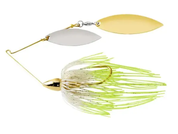 War Eagle Double Willow Blade Spinnerbaits Nickel Frame