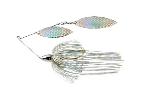 War Eagle Double Willow Blade Spinnerbaits Nickel Frame