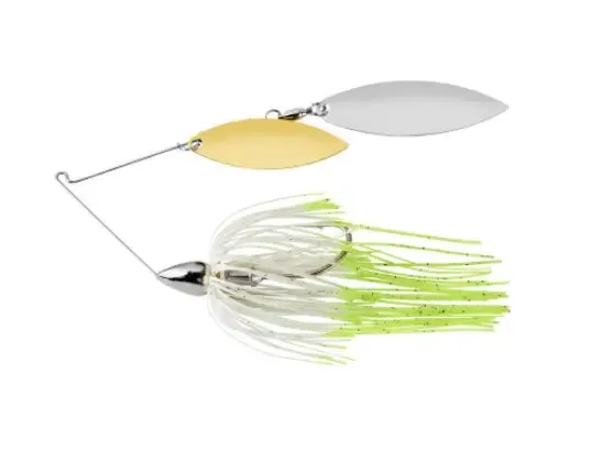 War Eagle Double Willow Blade Spinnerbaits Nickel Frame