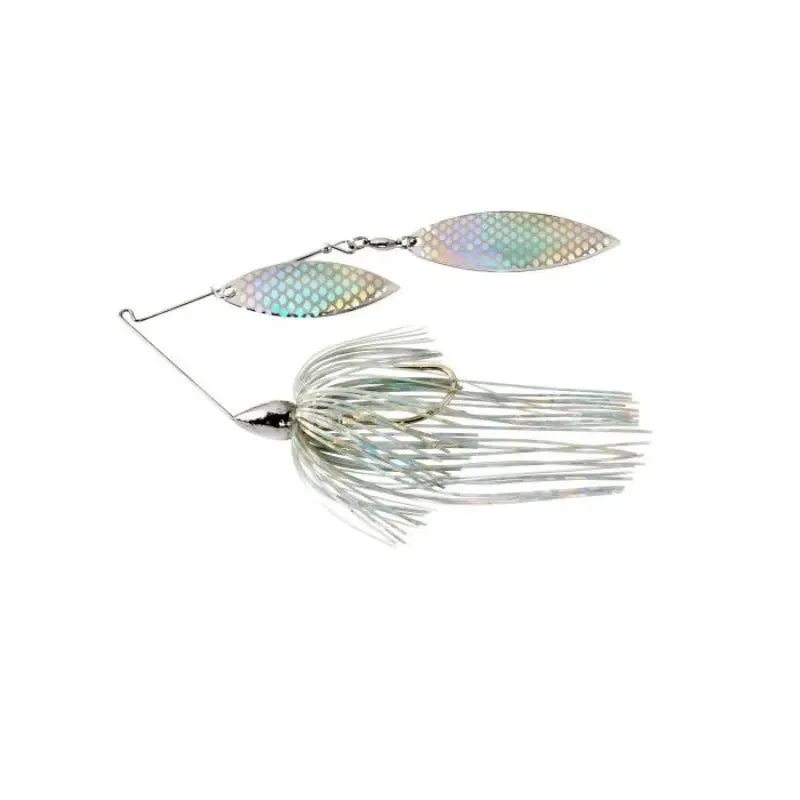 War Eagle Double Willow Blade Spinnerbaits Nickel Frame